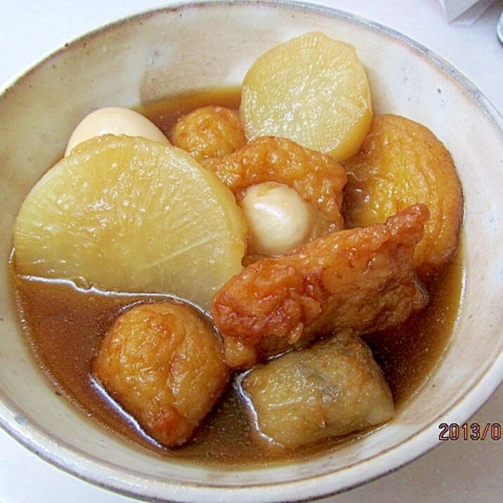 *パパッと簡単おでん*